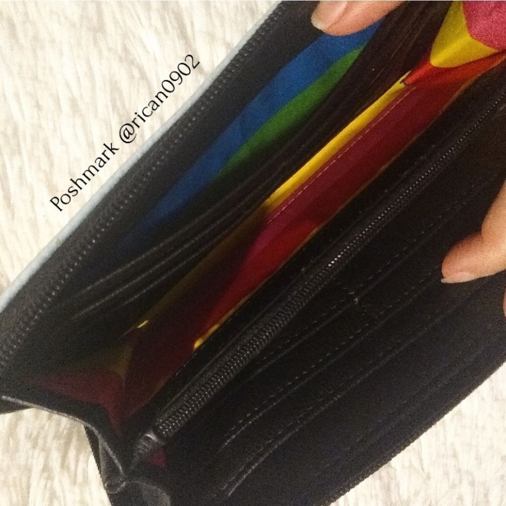 Loungefly Hello Sanrio Characters Rainbow Tote Bag and Wallet - Picture 15 of 15